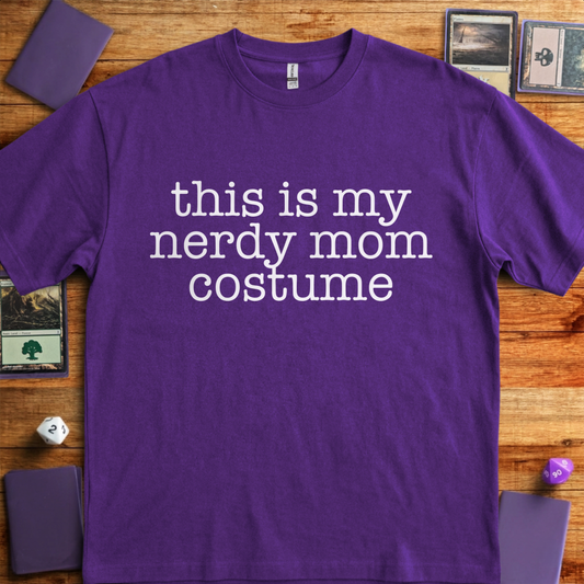 Nerdy Mom Costume - Purple