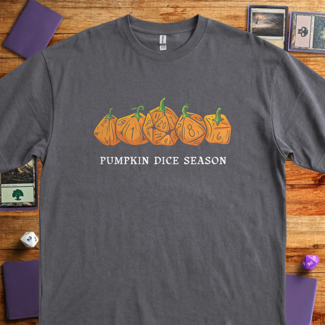 Pumpkin Dice - Charcoal