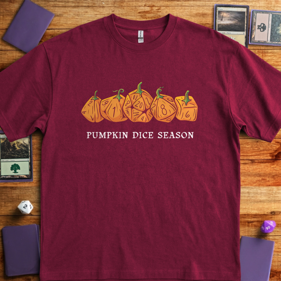 Pumpkin Dice - Maroon