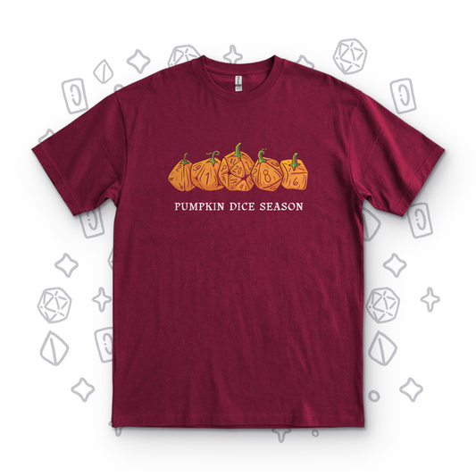 Pumpkin Dice - Maroon