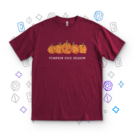 Pumpkin Dice - Maroon