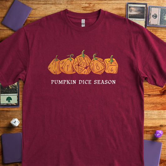 Pumpkin Dice - Maroon