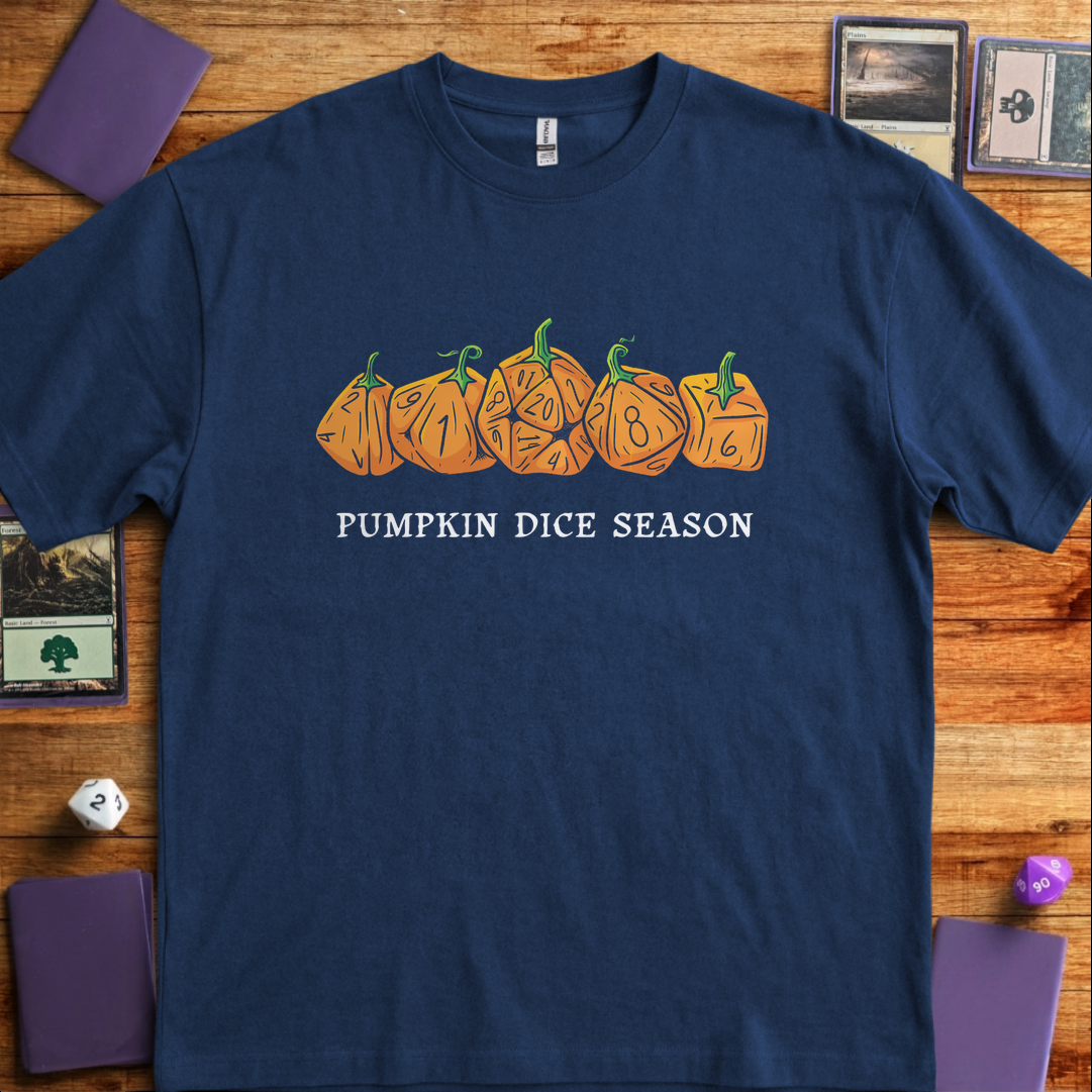 Pumpkin Dice - Navy