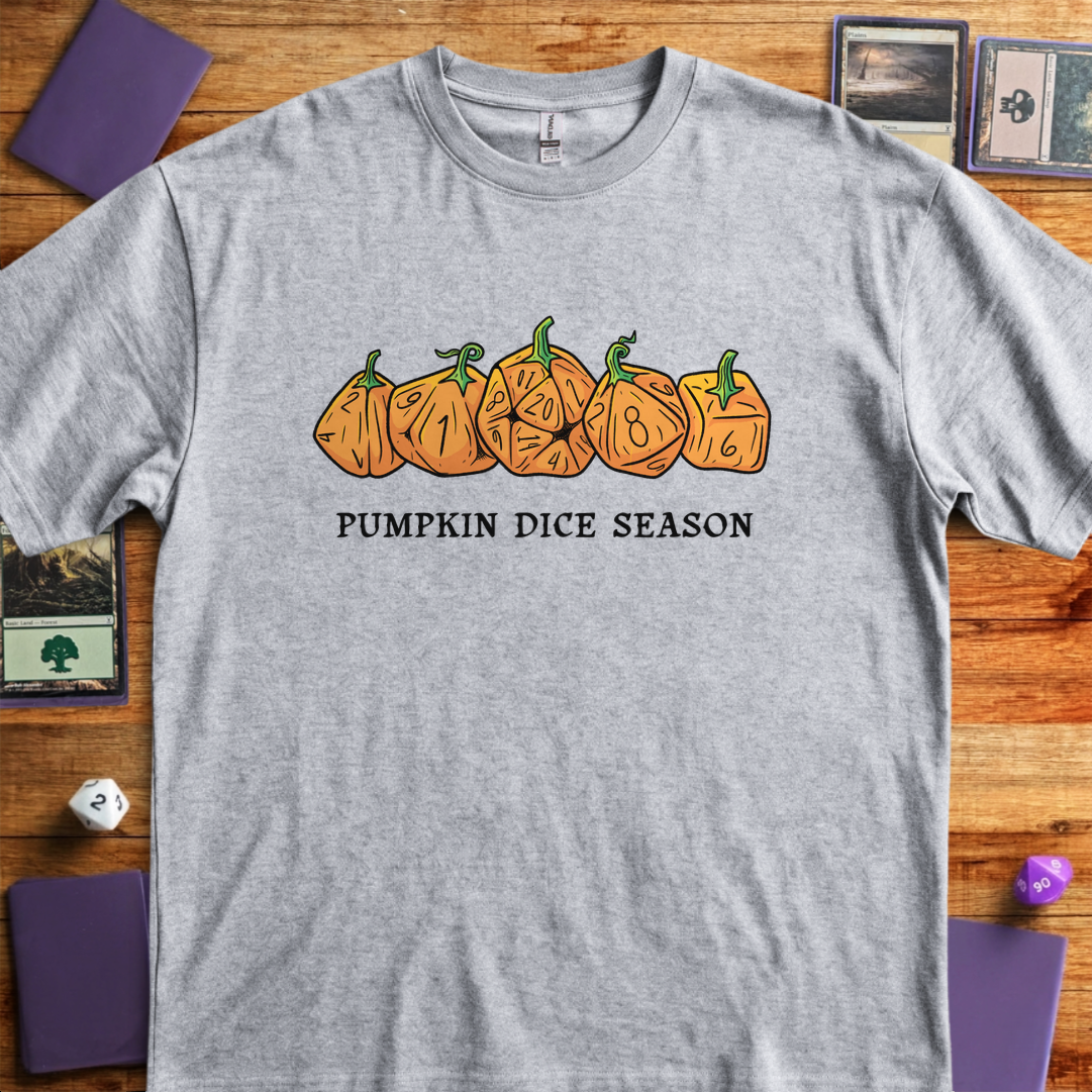 Pumpkin Dice - Sport Grey