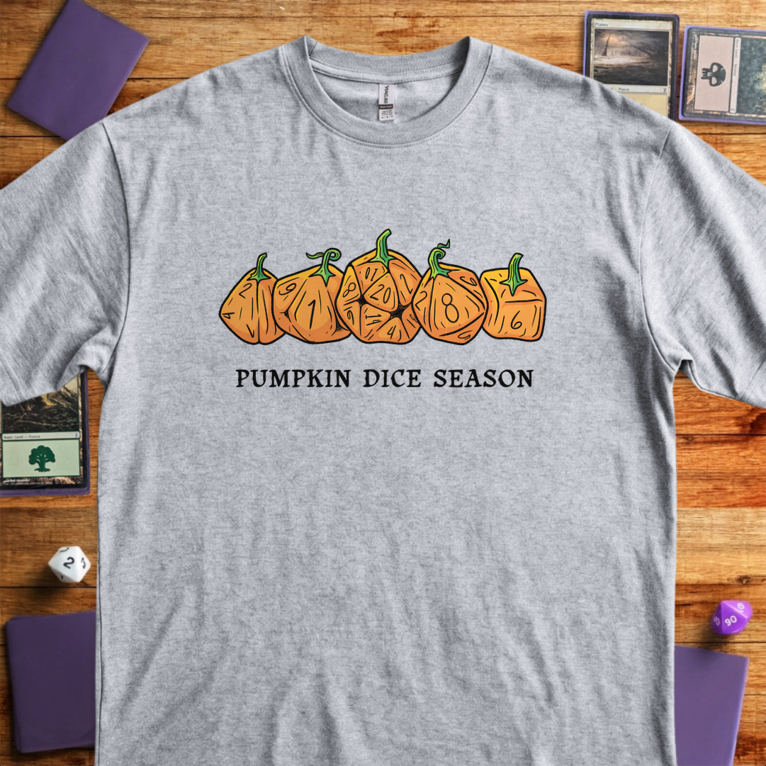 Pumpkin Dice - Sport Grey