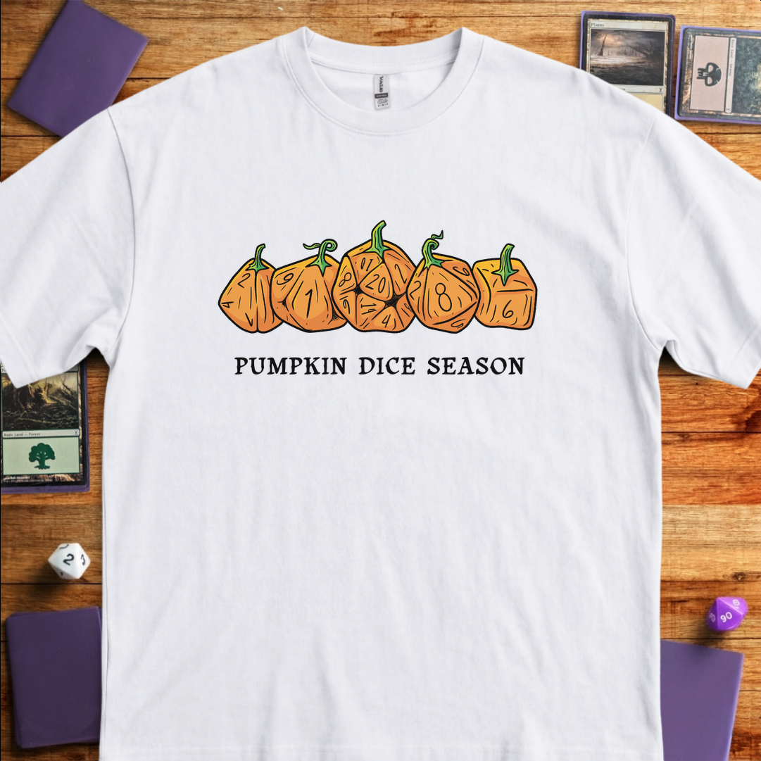 Pumpkin Dice - White