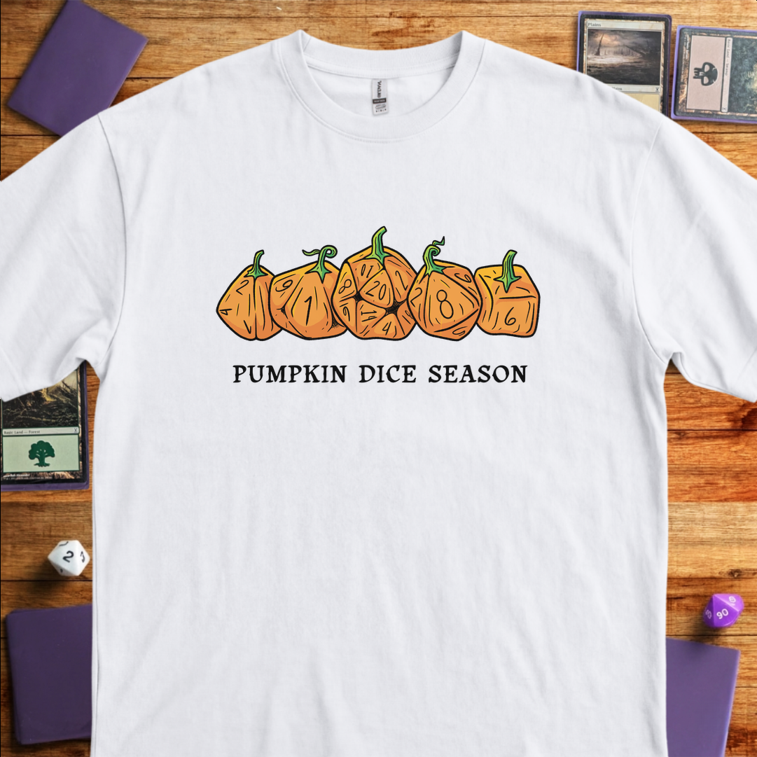 Pumpkin Dice - White