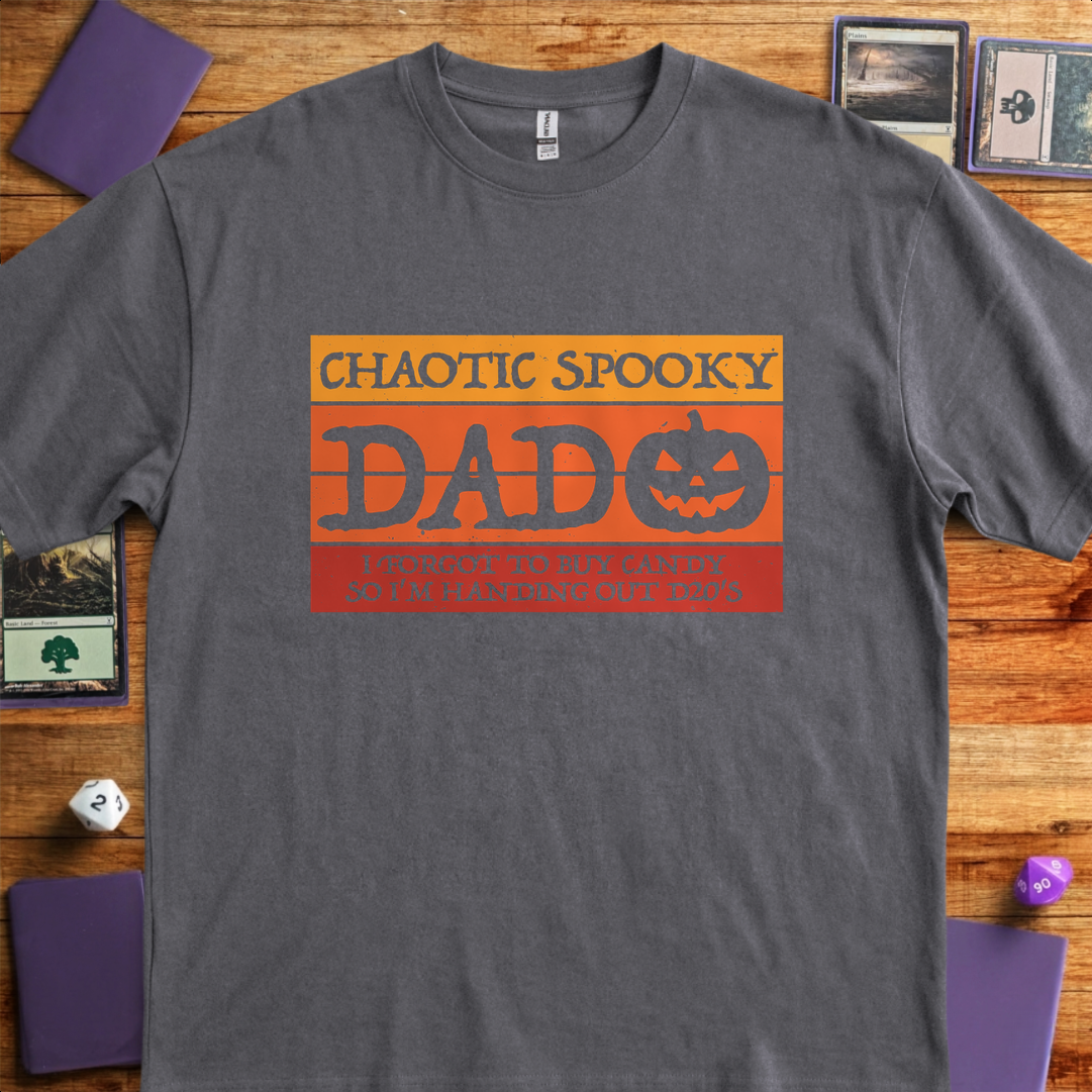 Chaotic Spooky Dad - Charcoal
