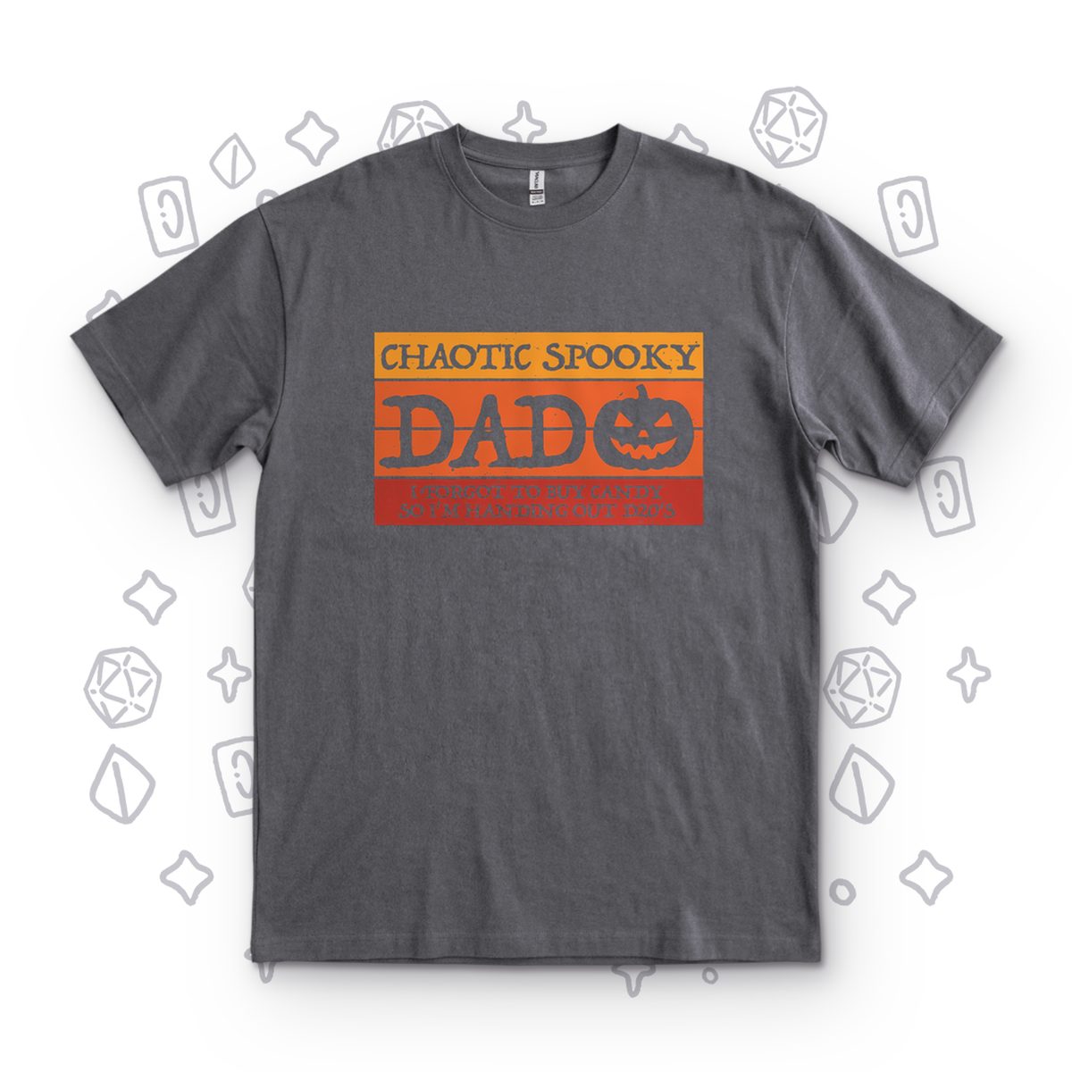 Chaotic Spooky Dad - Charcoal