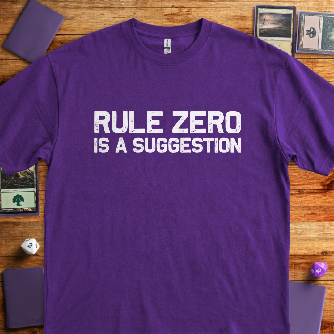 Rule Zero Is a Suggestion - Purple