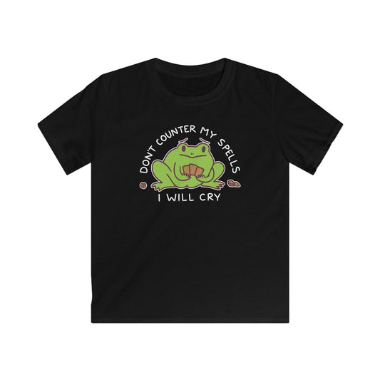 Don't Counter My Spells Kids Softstyle Tee