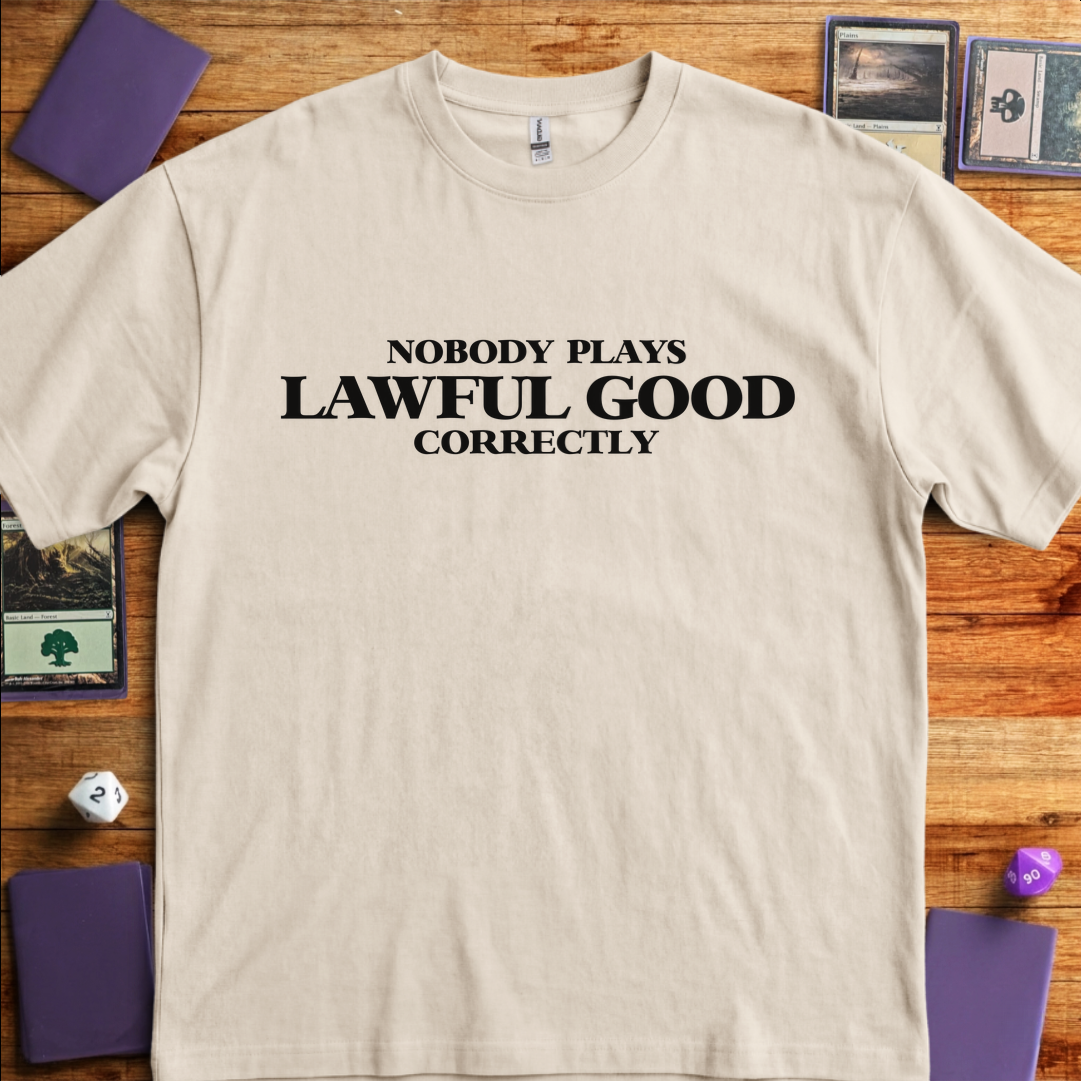 Nobody Plays Lawful Good Correctly - Sand