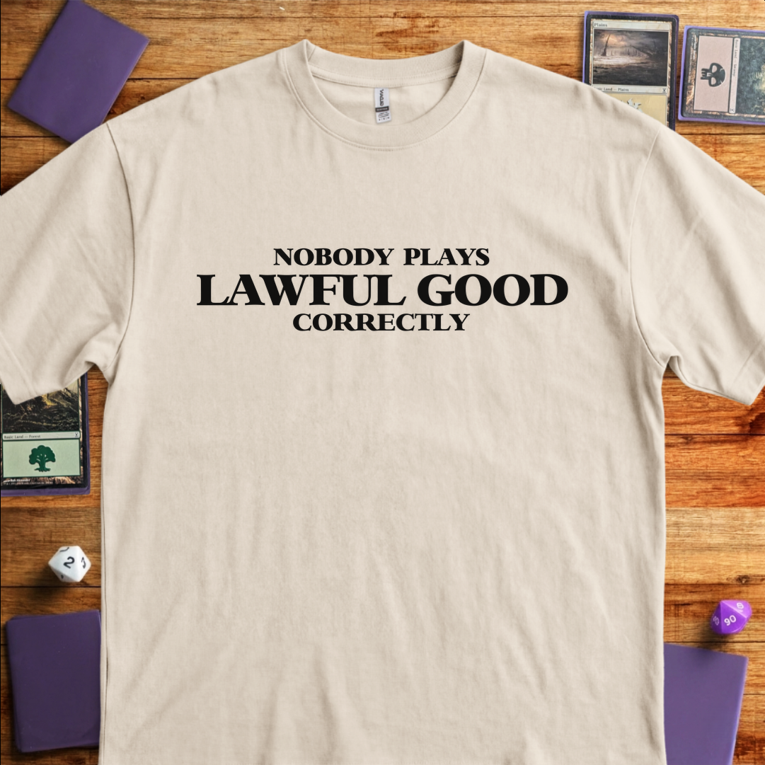 Nobody Plays Lawful Good Correctly - Sand