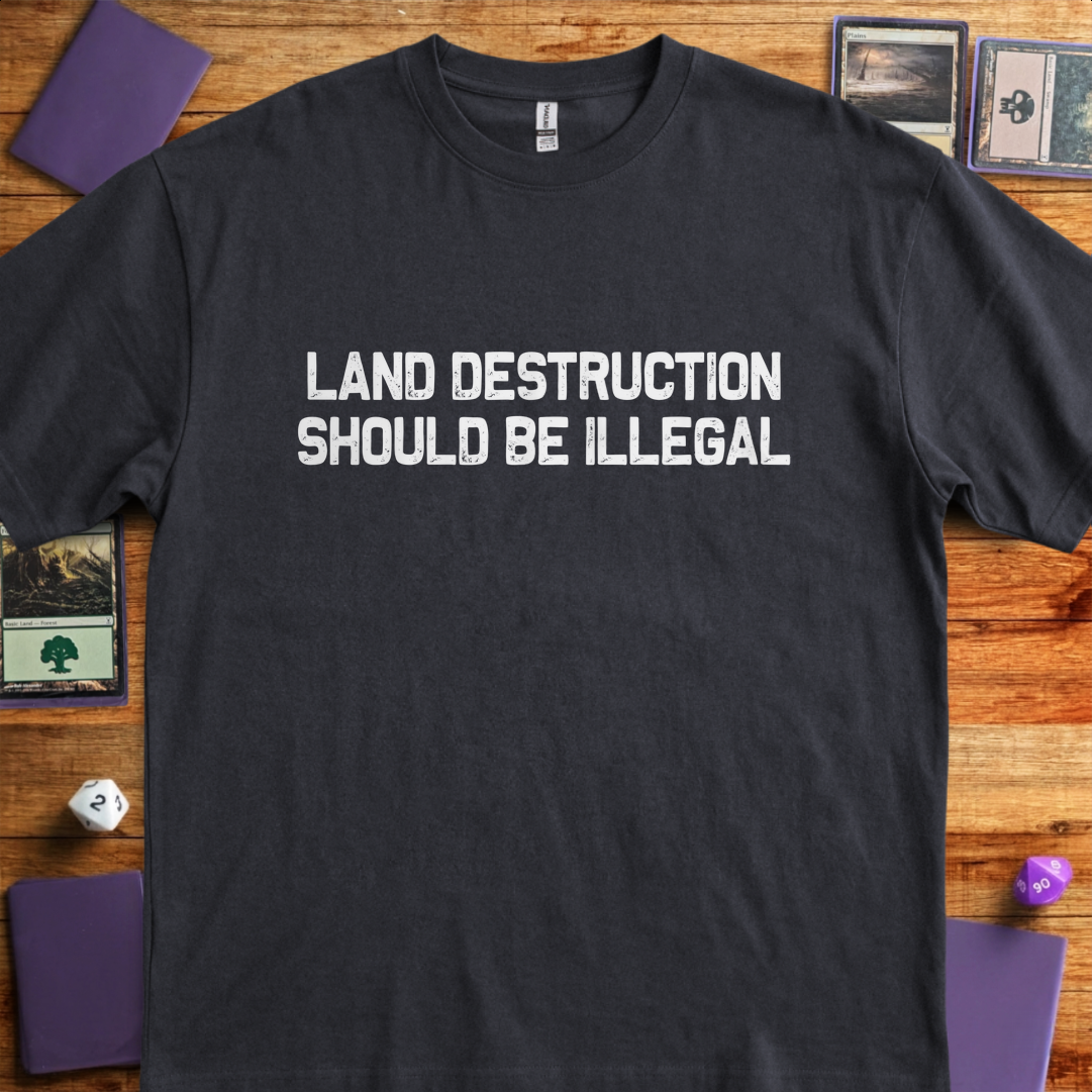 Land Destruction Should Be Illegal - Black