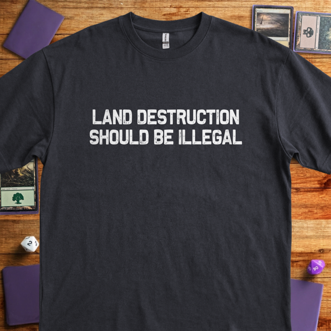 Land Destruction Should Be Illegal - Black