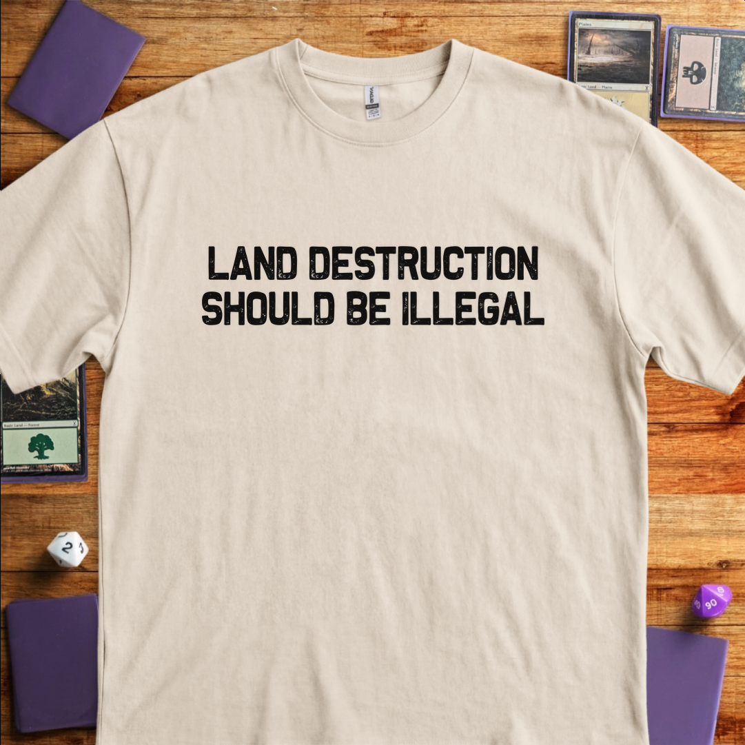 Land Destruction Should Be Illegal - Sand