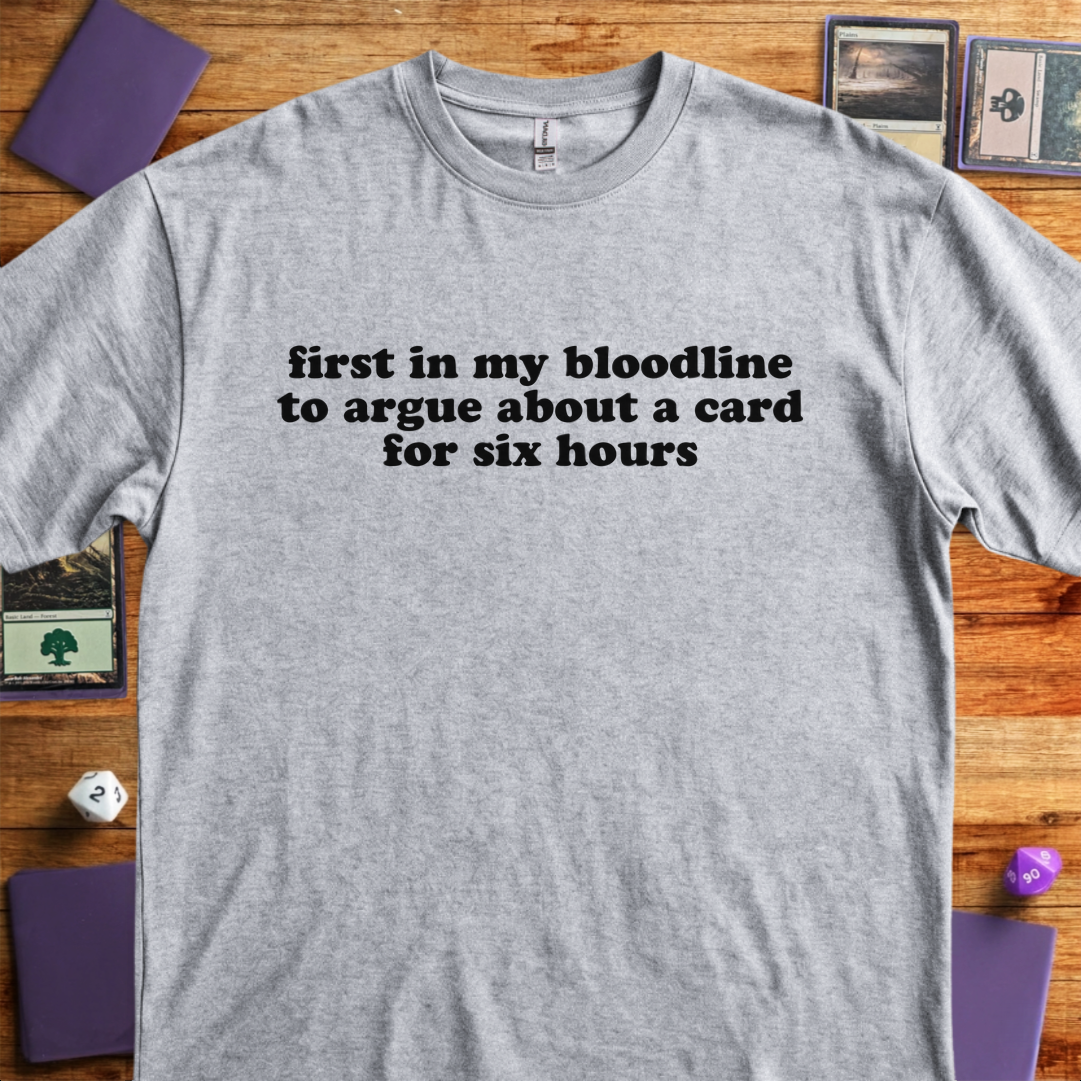 First in My Bloodline - Sport Grey