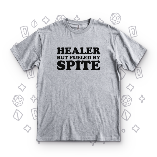 Healer But Fueled by Spite - Sport Grey