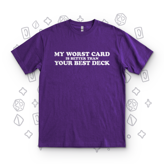My Worst Card Beats Your Best Deck - Purple