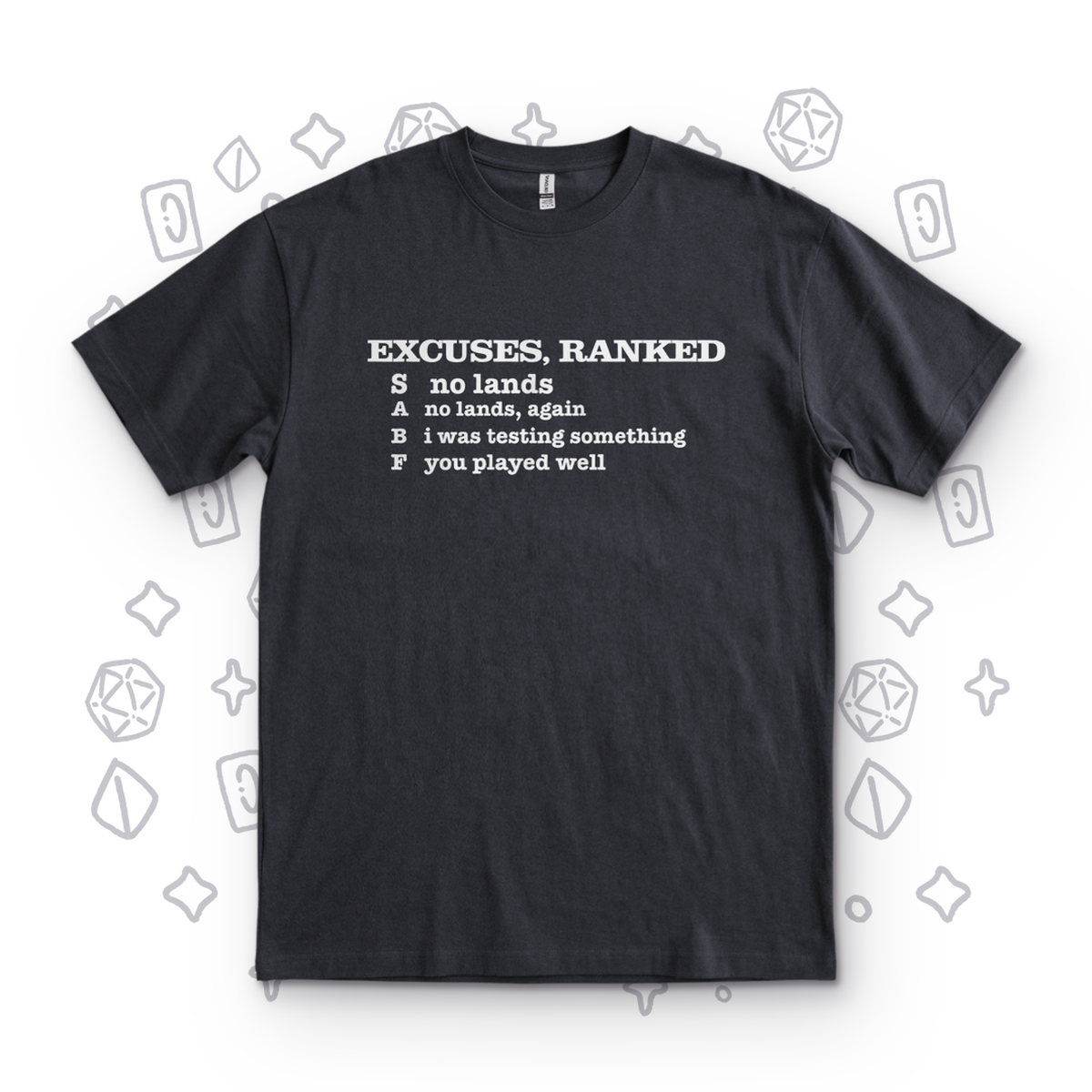 Excuses, Ranked - Black