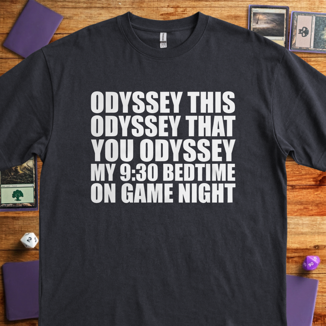 My 9:30 Bedtime on Game Night - Black