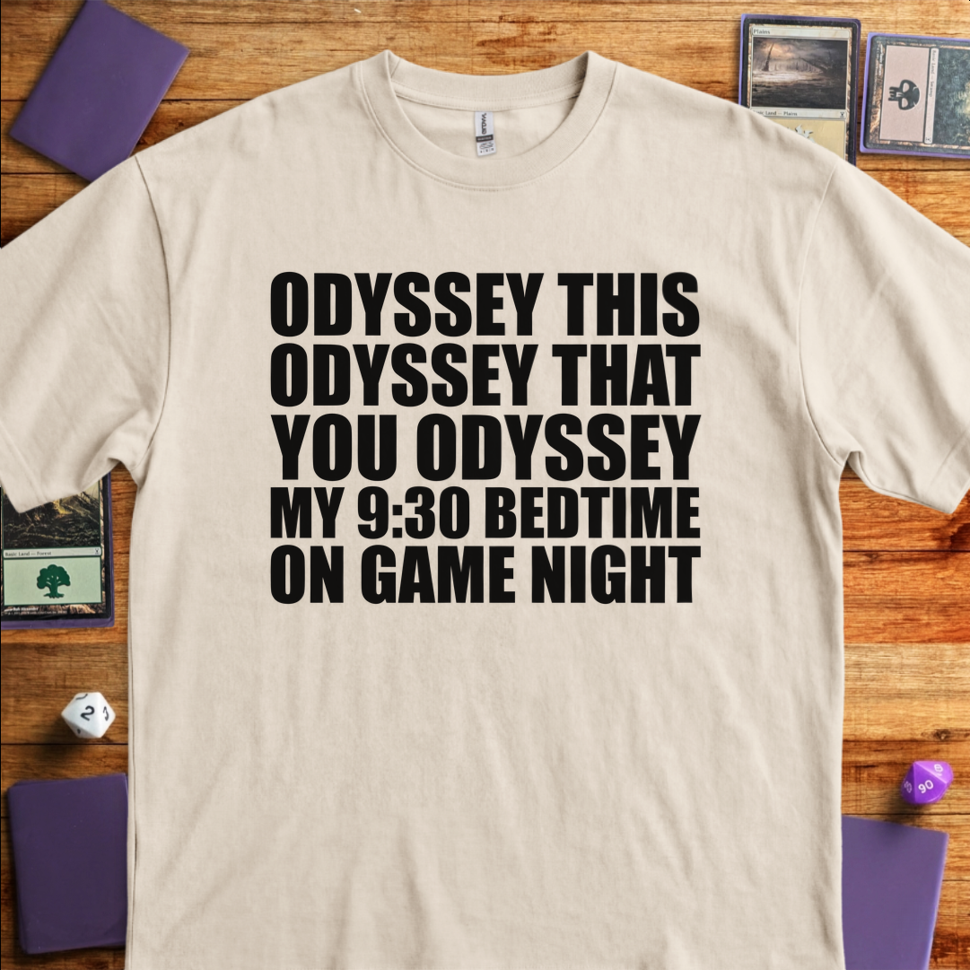 My 9:30 Bedtime on Game Night - Sand