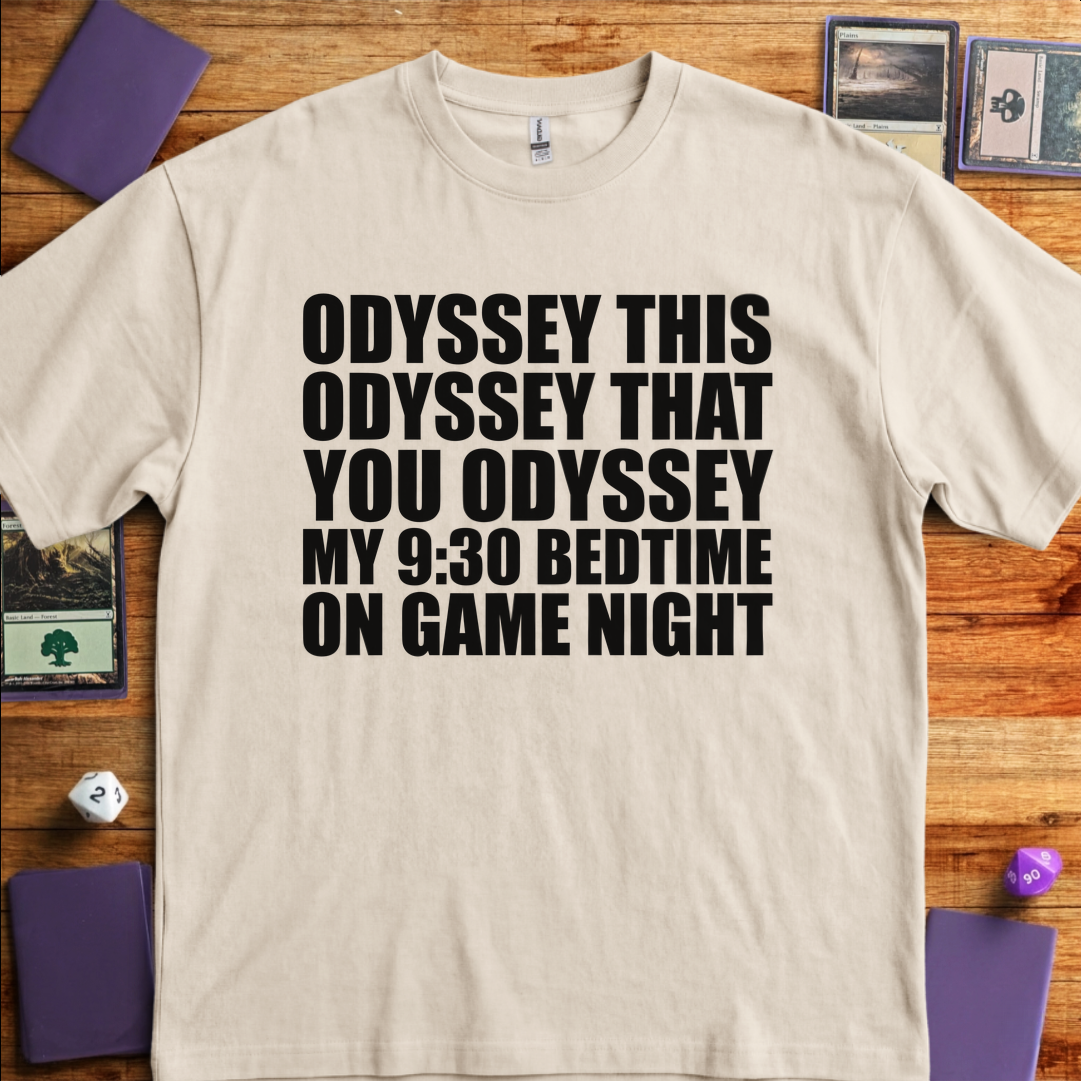 My 9:30 Bedtime on Game Night - Sand