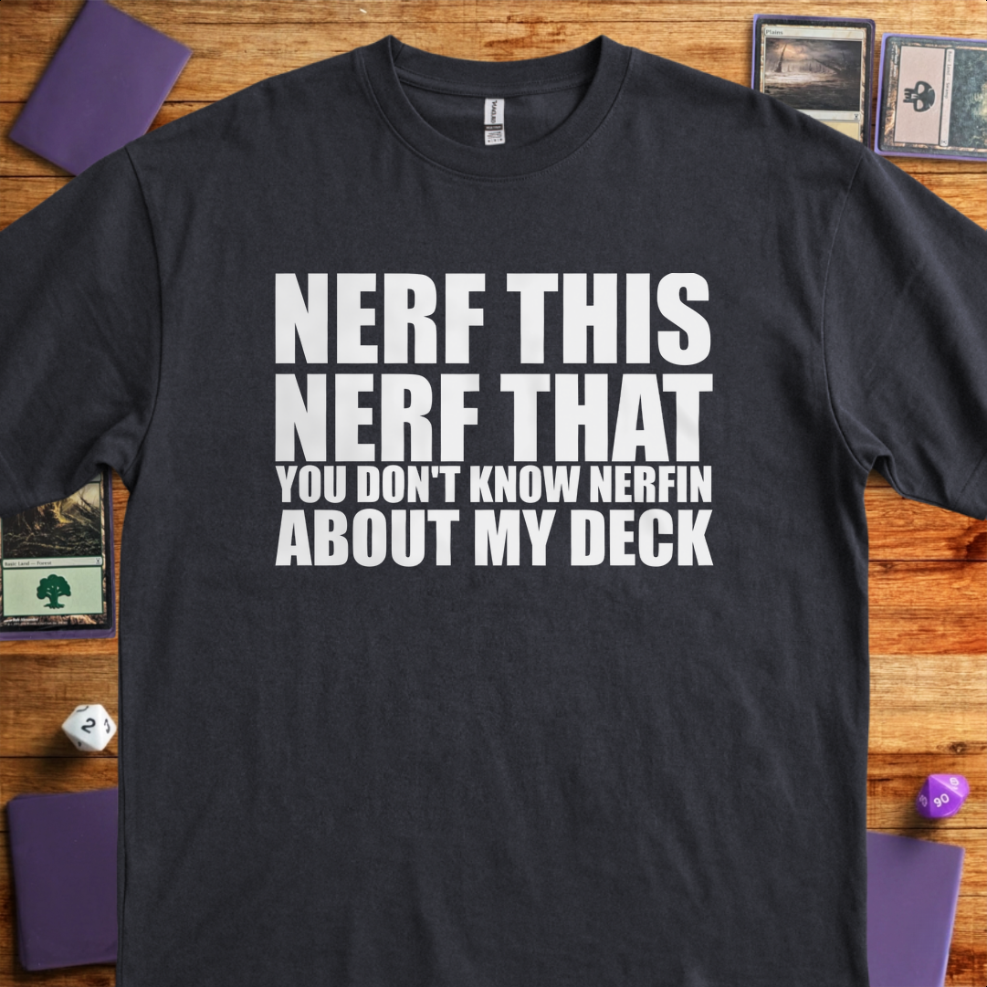 You Don't Know Nerfin - Black