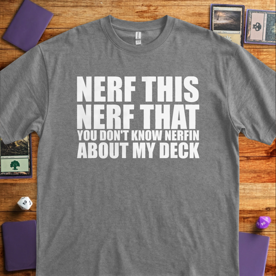 You Don't Know Nerfin - Graphite Heather
