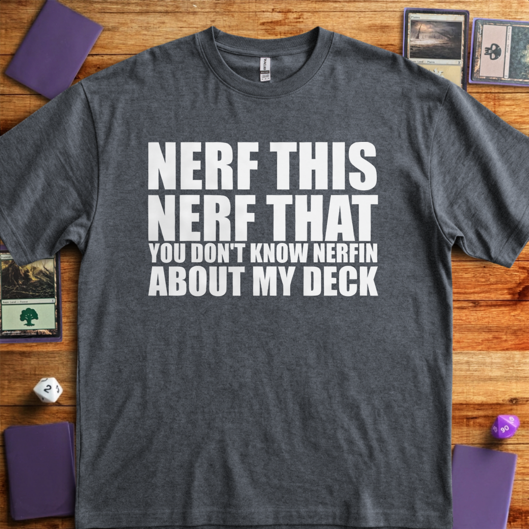 You Don't Know Nerfin - Graphite Heather