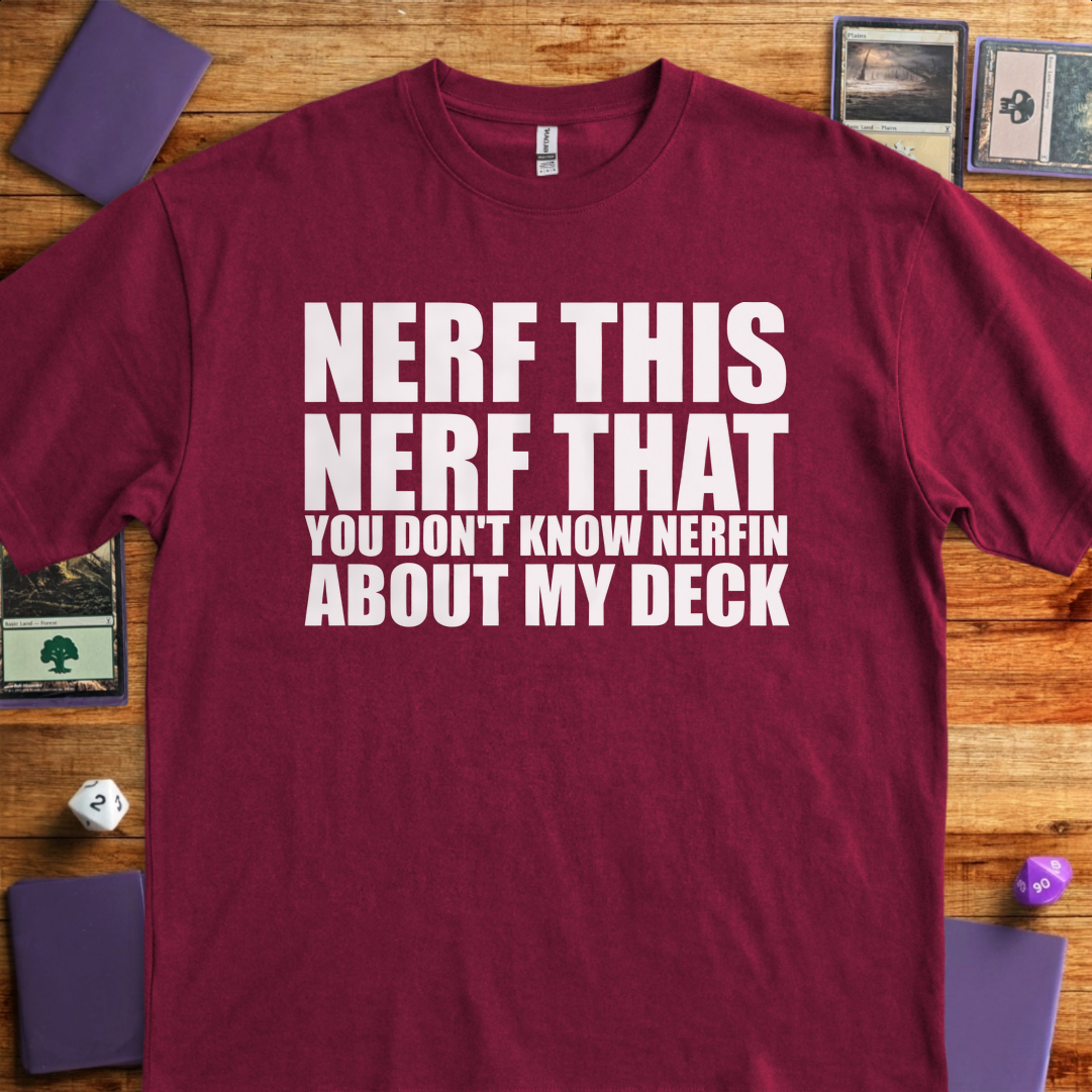 You Don't Know Nerfin - Maroon
