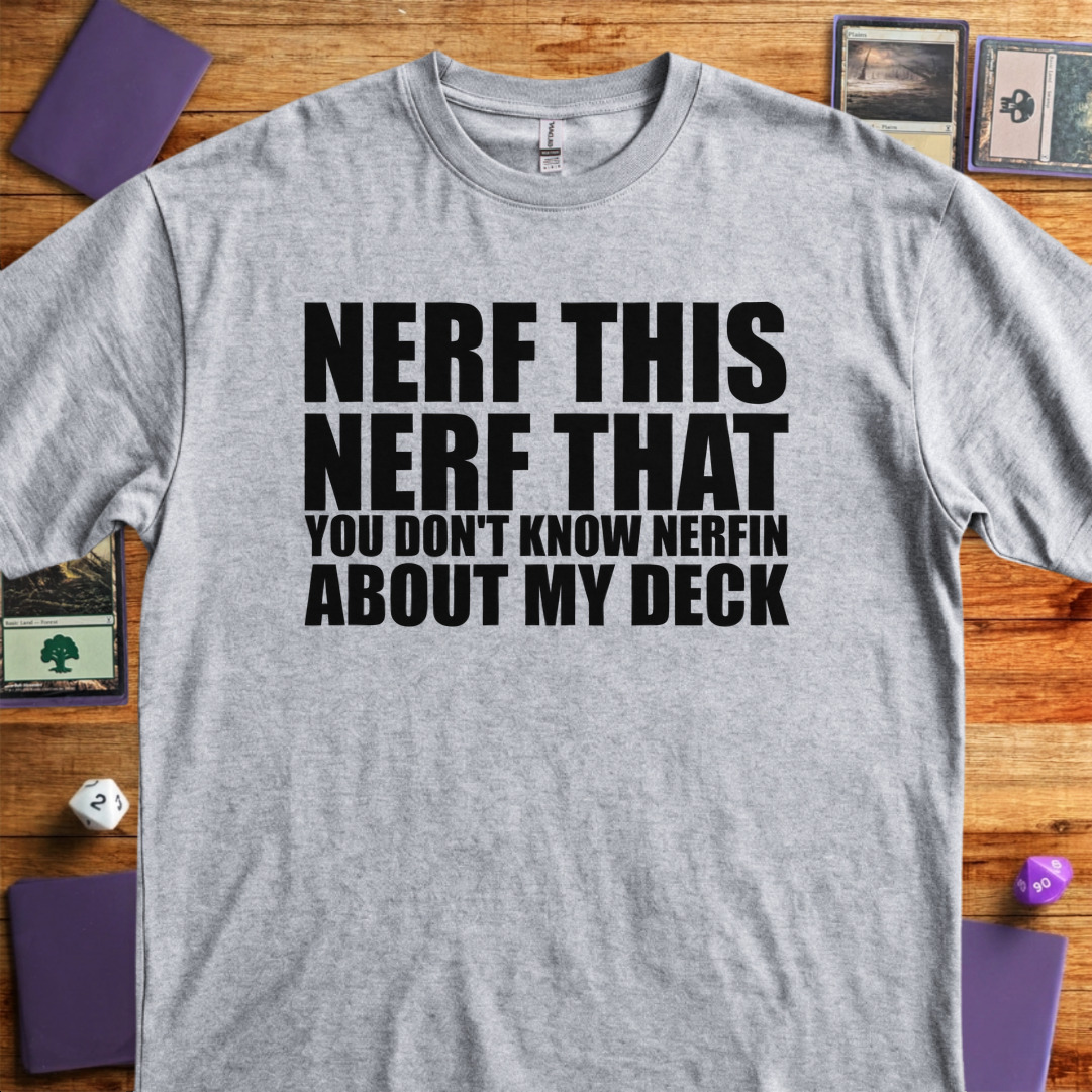 You Don't Know Nerfin - Sport Grey