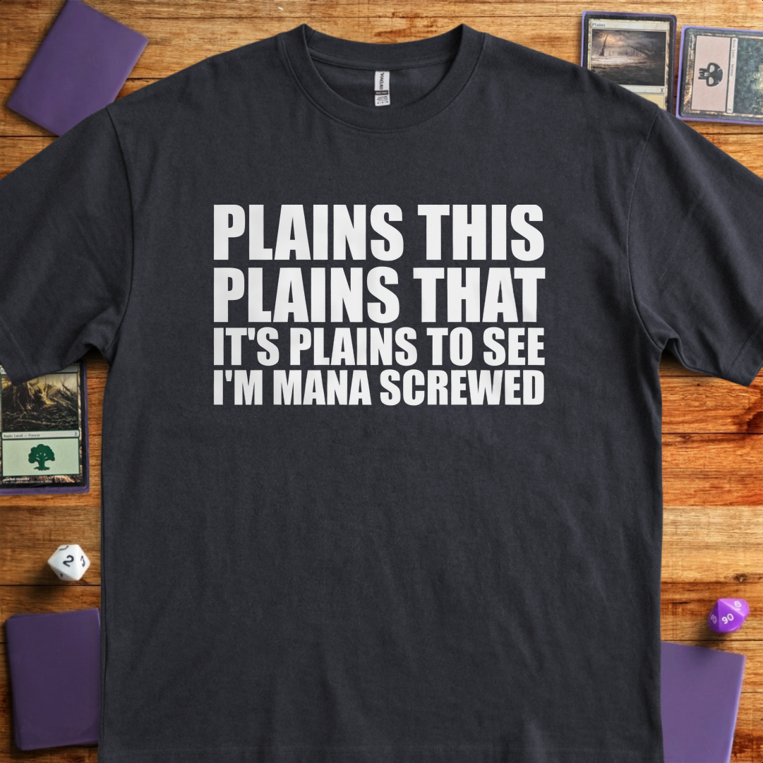 It's Plains to See - Black