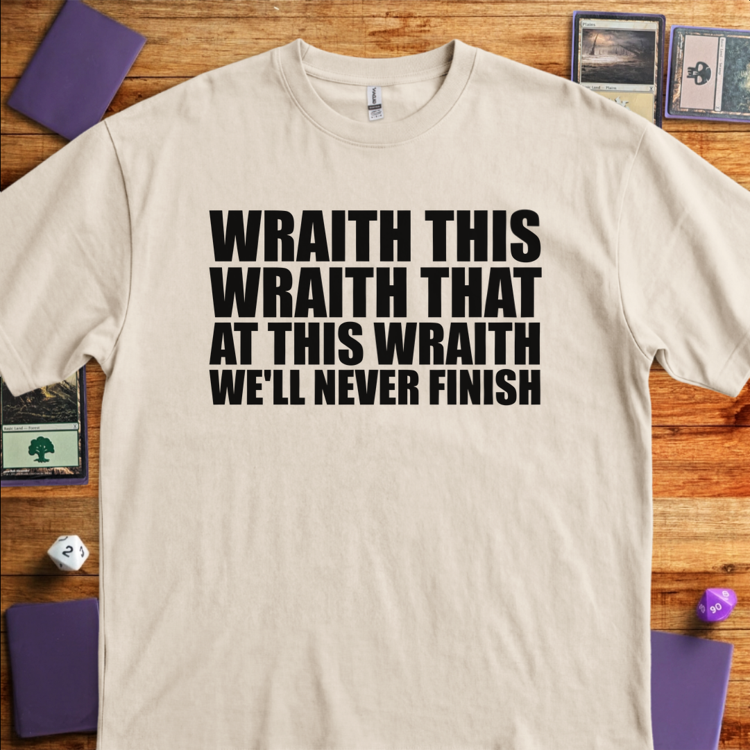 At this Wraith We'll Never Finish - Sand