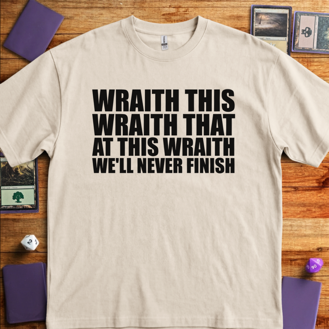 At this Wraith We'll Never Finish - Sand