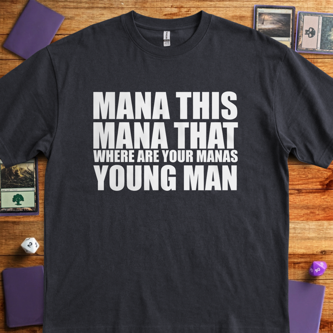 Where are your Manas - Black