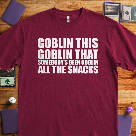 Goblin All the Snacks - Maroon