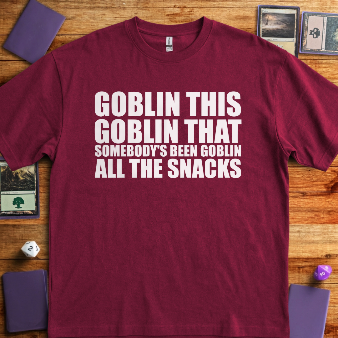 Goblin All the Snacks - Maroon