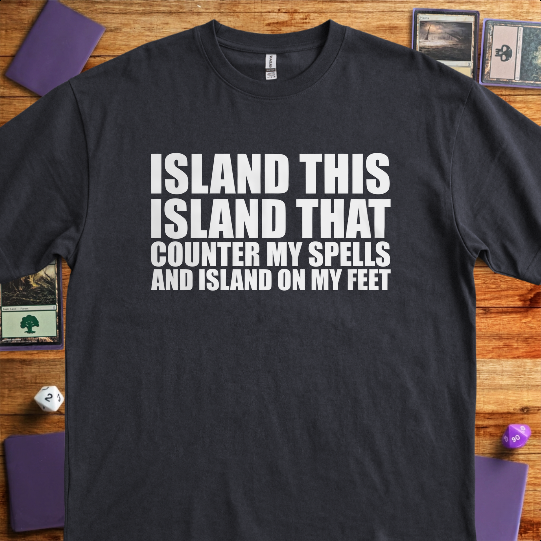 And Island on my Feet - Black