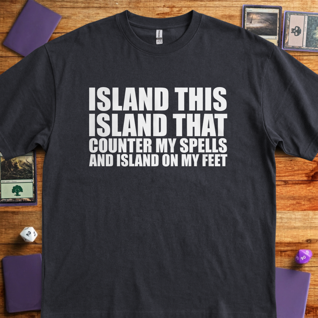 And Island on my Feet - Black