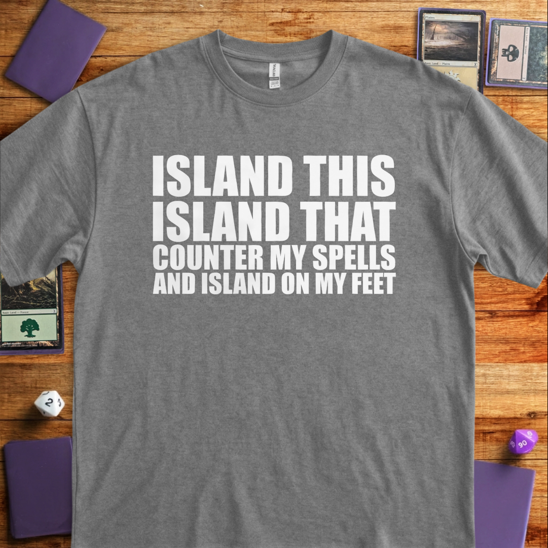 And Island on my Feet - Graphite Heather