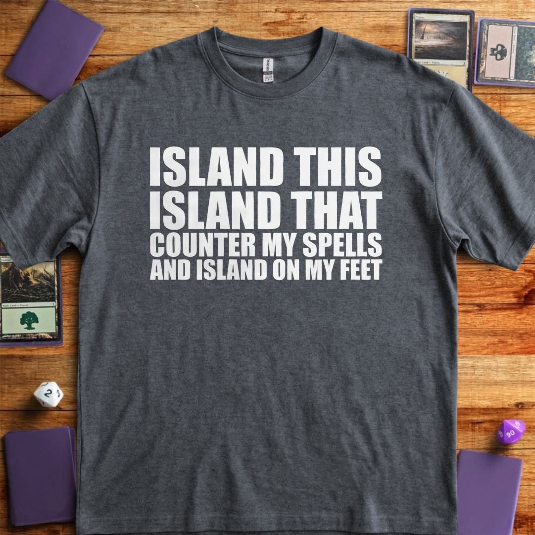 And Island on my Feet - Graphite Heather
