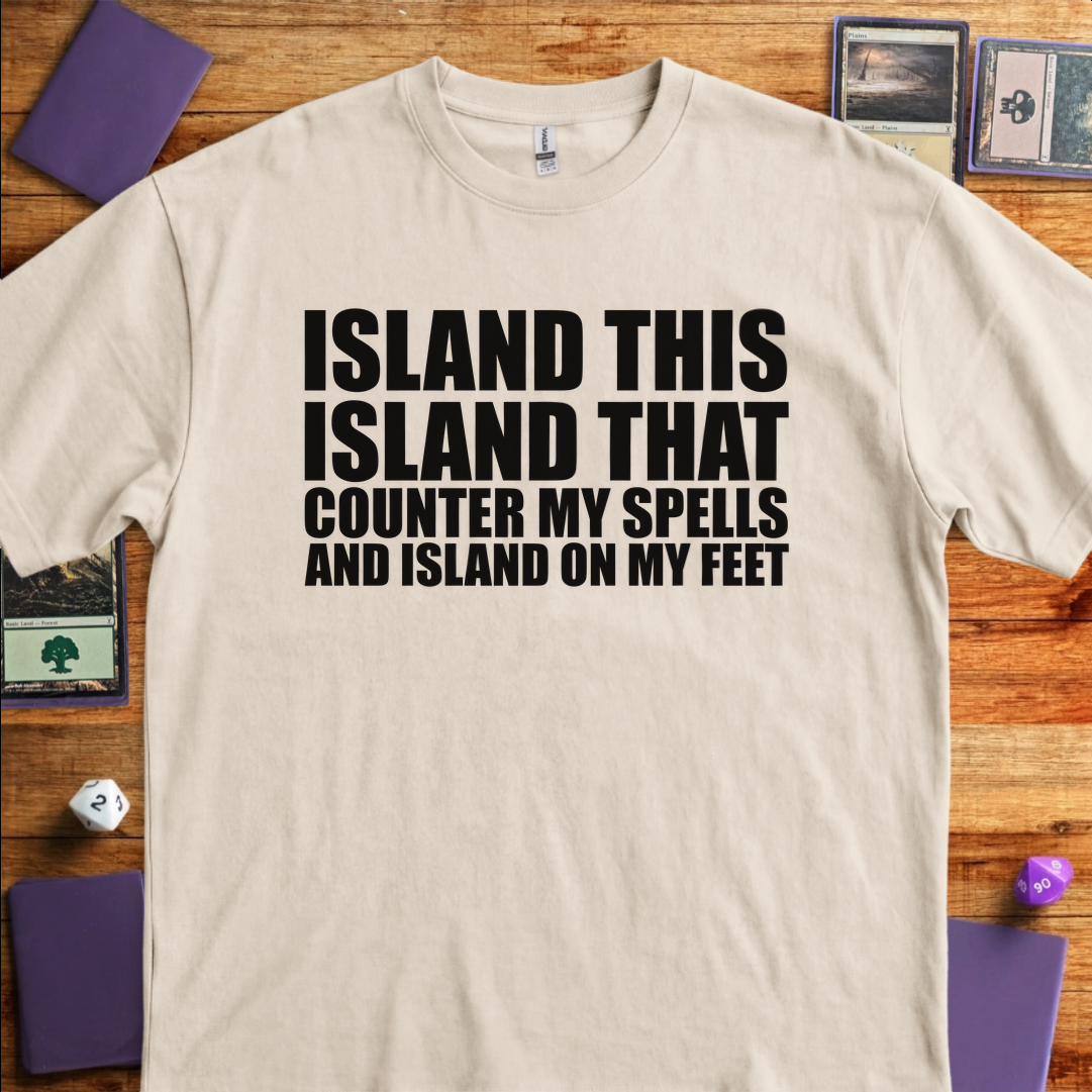 And Island on my Feet - Sand