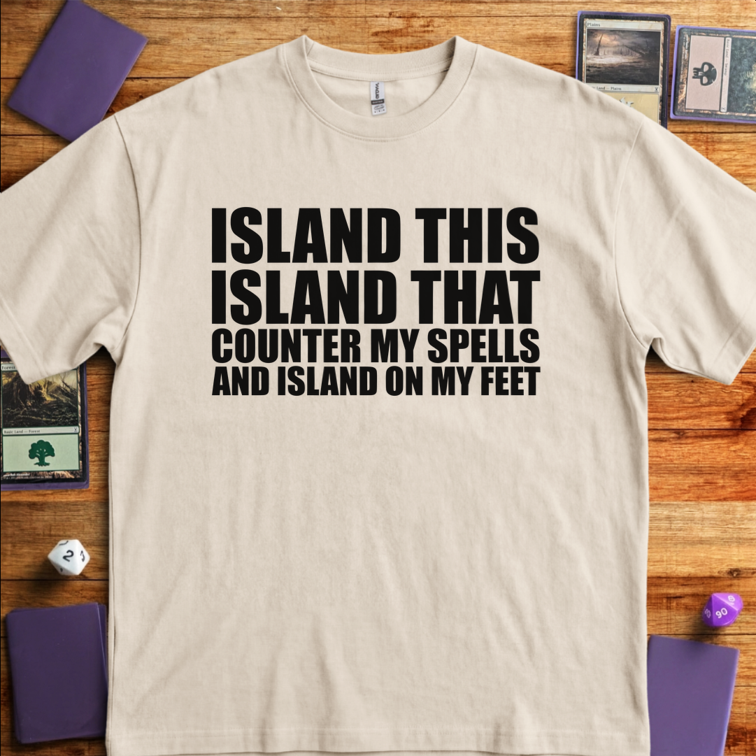 And Island on my Feet - Sand