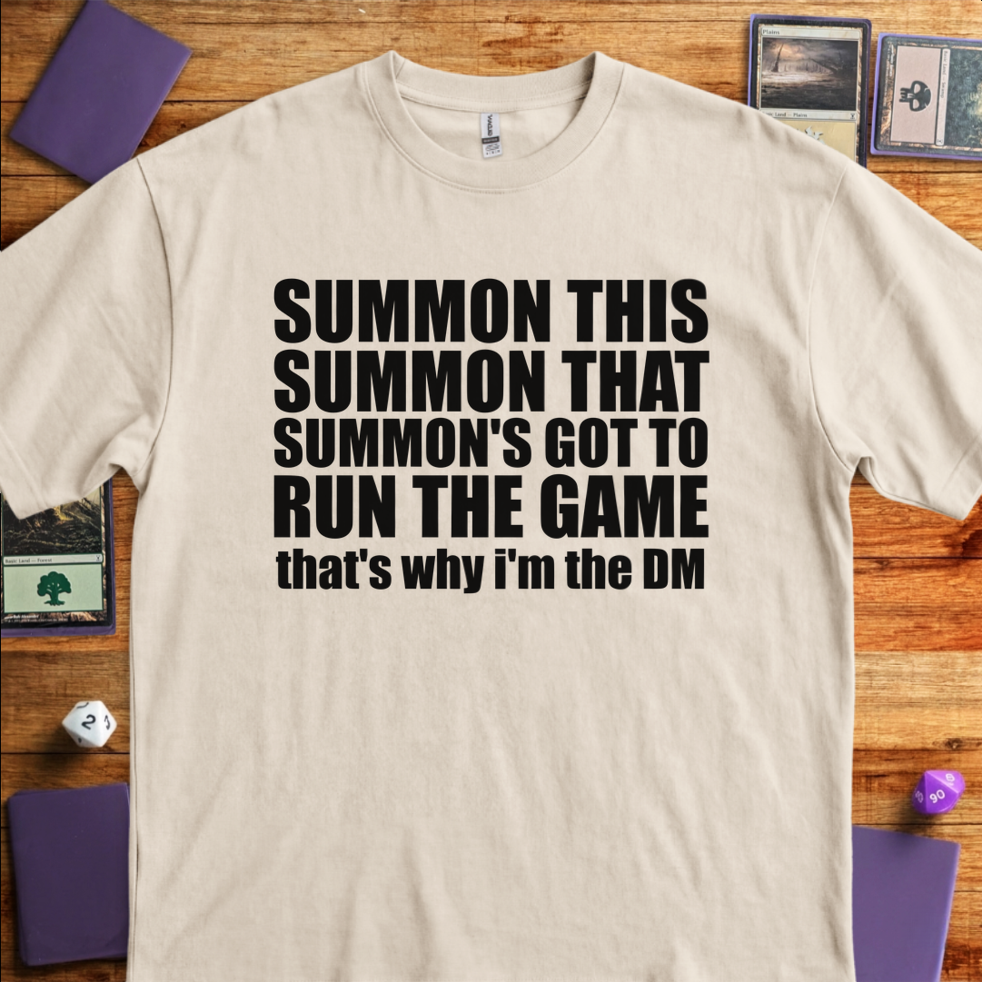Summon's Got to Run the Game - Sand
