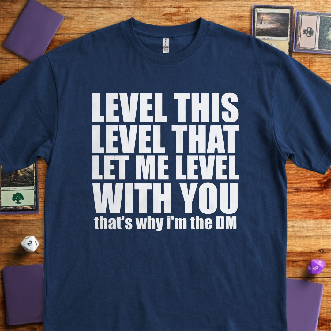 Let me Level with You - Navy
