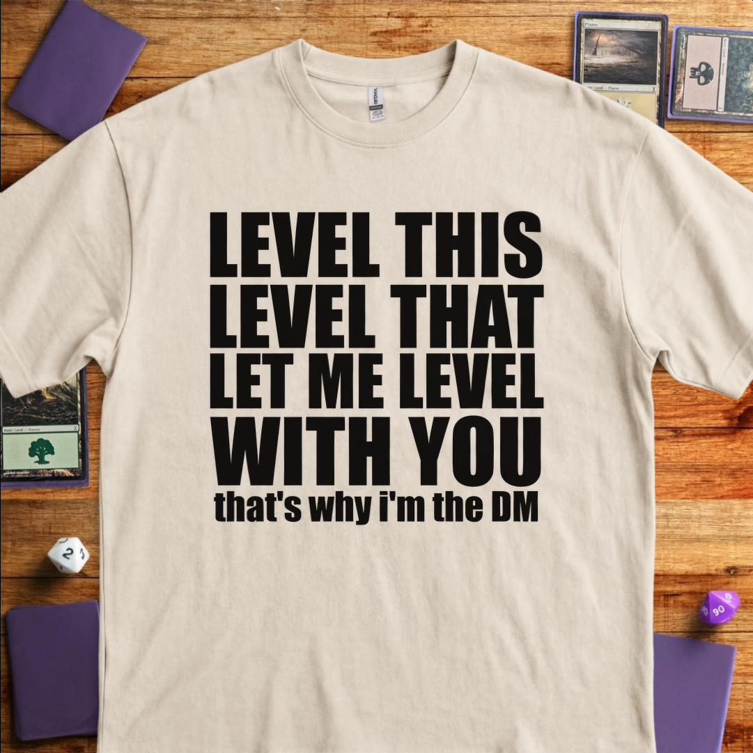 Let me Level with You - Sand