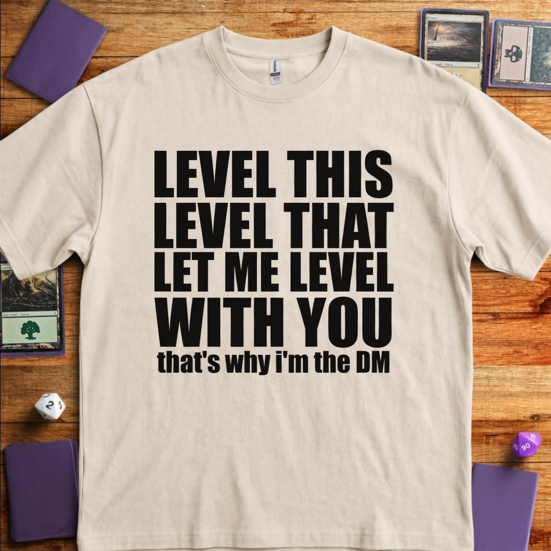 Let me Level with You - Sand