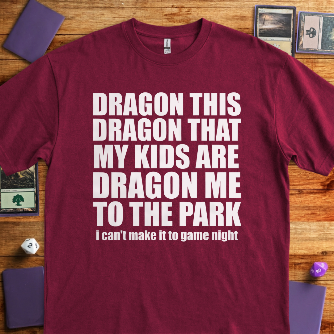 Dragon me to the Park - Maroon