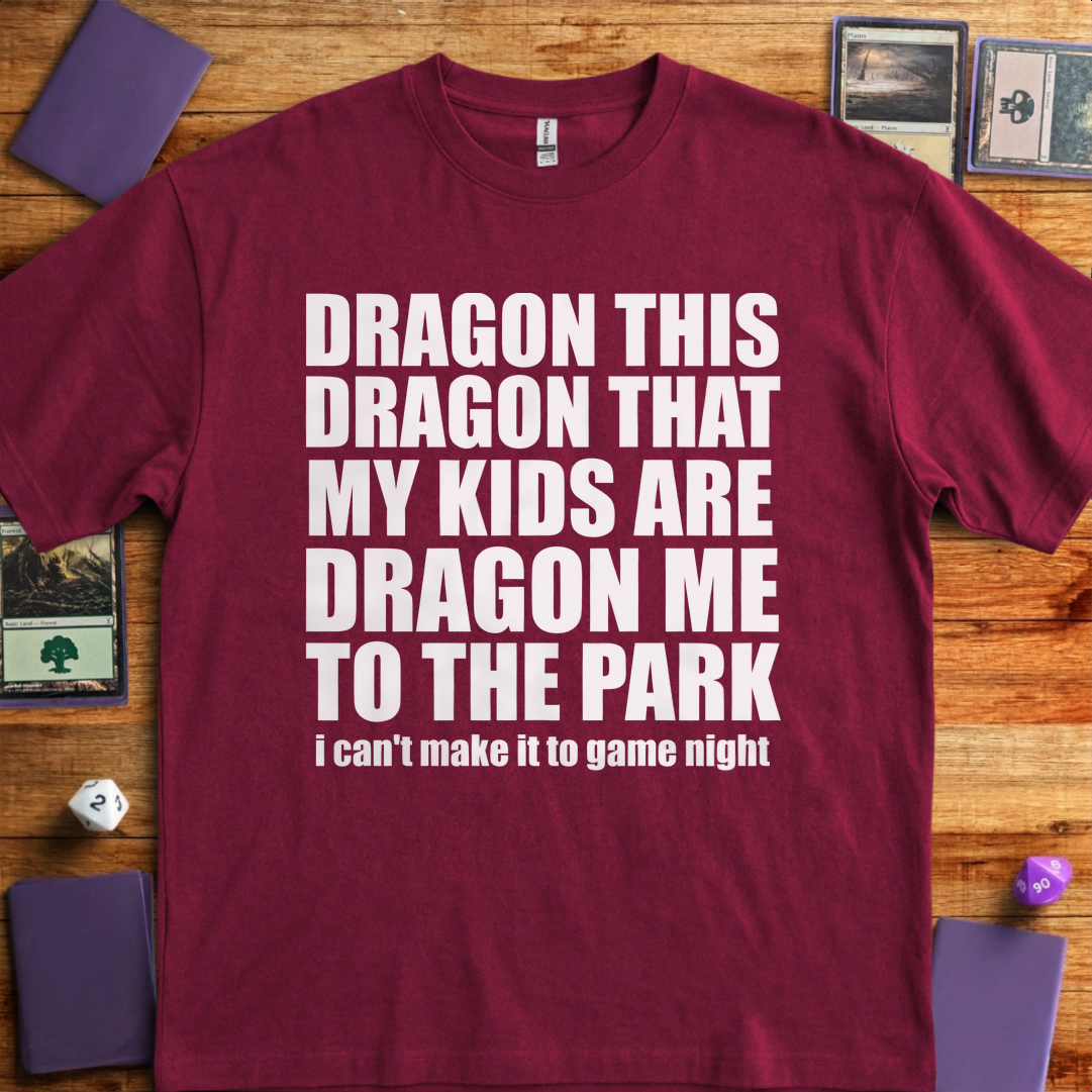 Dragon me to the Park - Maroon